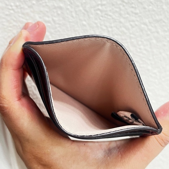 Burgundy Kate Spade Card Holder - Picture 3 of 3